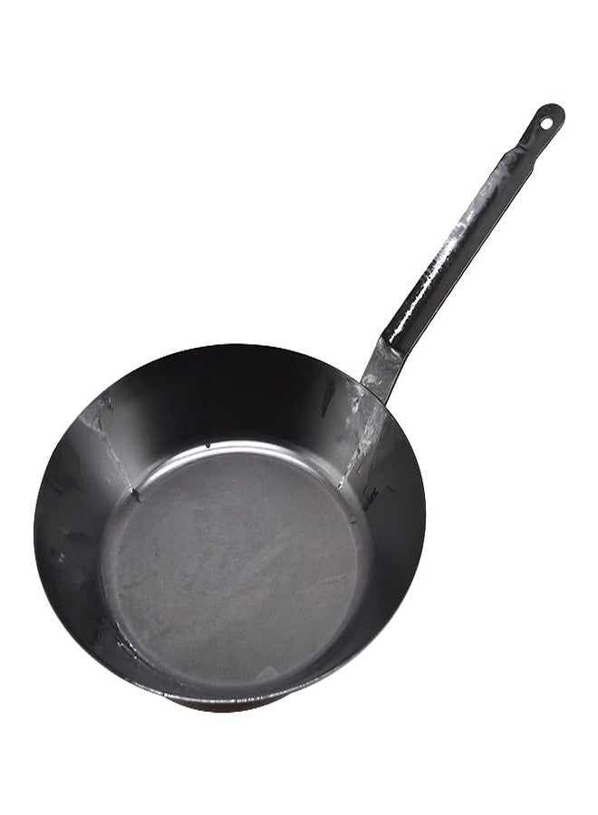 FUJIDENSO 1 Pack Black Carbon Steel Frying Pan, 9 Inch, Heavy Gauge, Non-Stick Chemical-Free Coating, No Rivet Welded Handle - Image 1